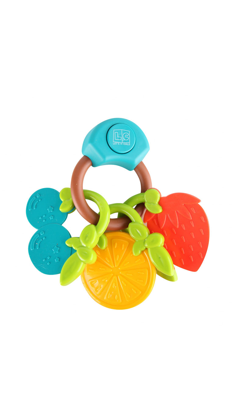 LetsBeChildMusicalFruitTeetherGreen