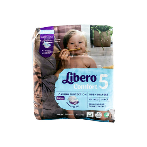 Libero Comfort Size 5 (10-14 kg) – 24 Diapers
