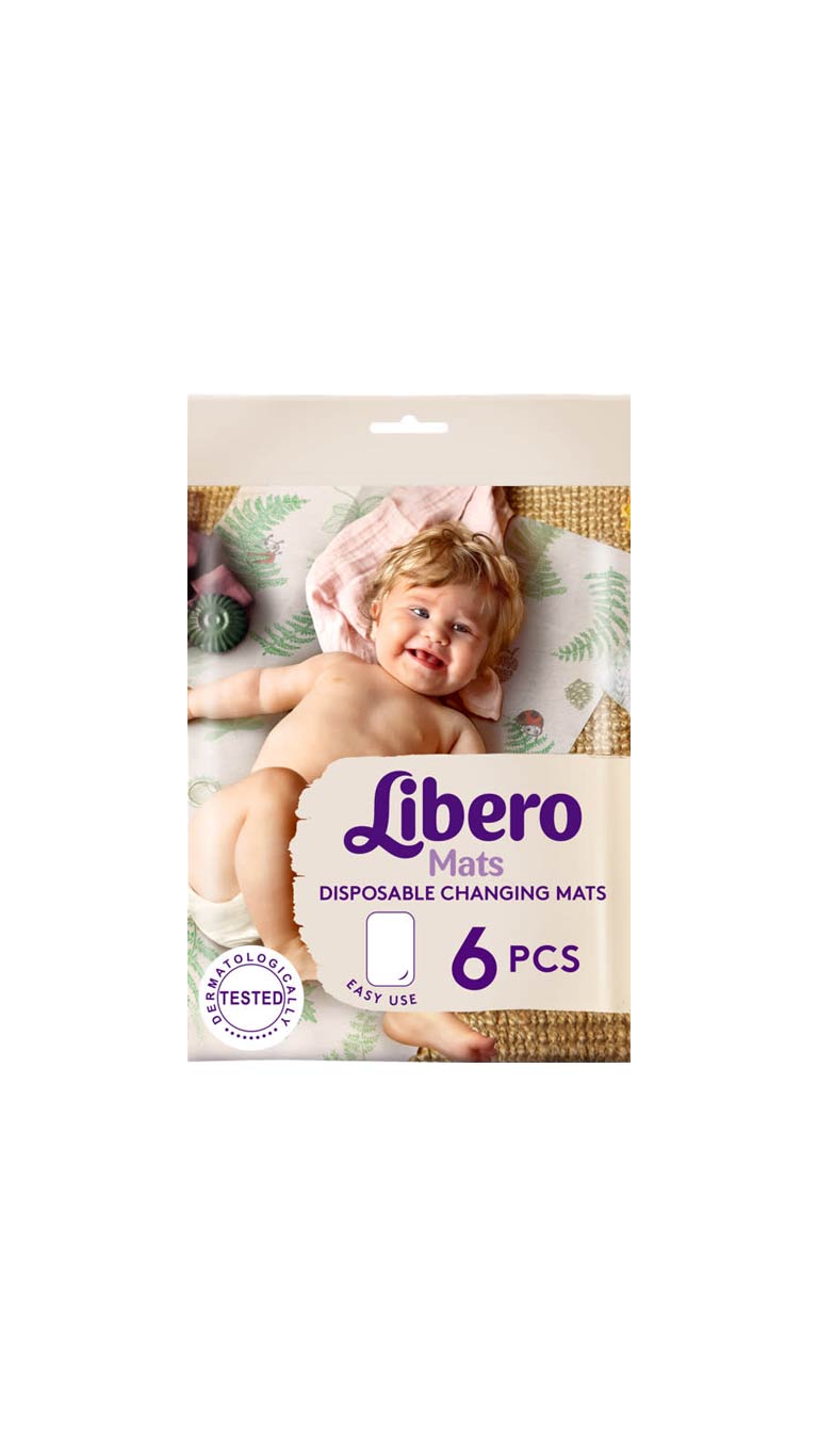 Libero Easy Change Mats - 6 pcs