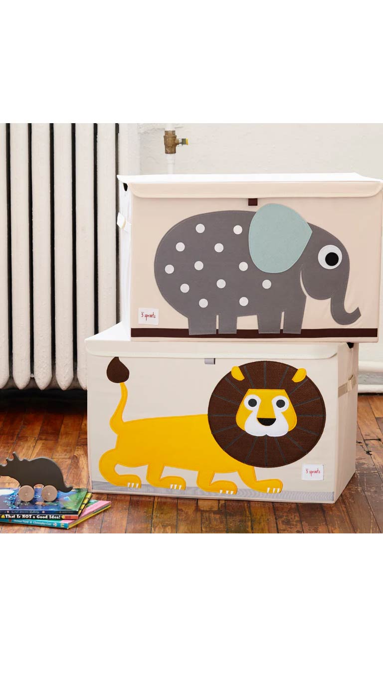 3 Sprouts Toy Chest - Lion