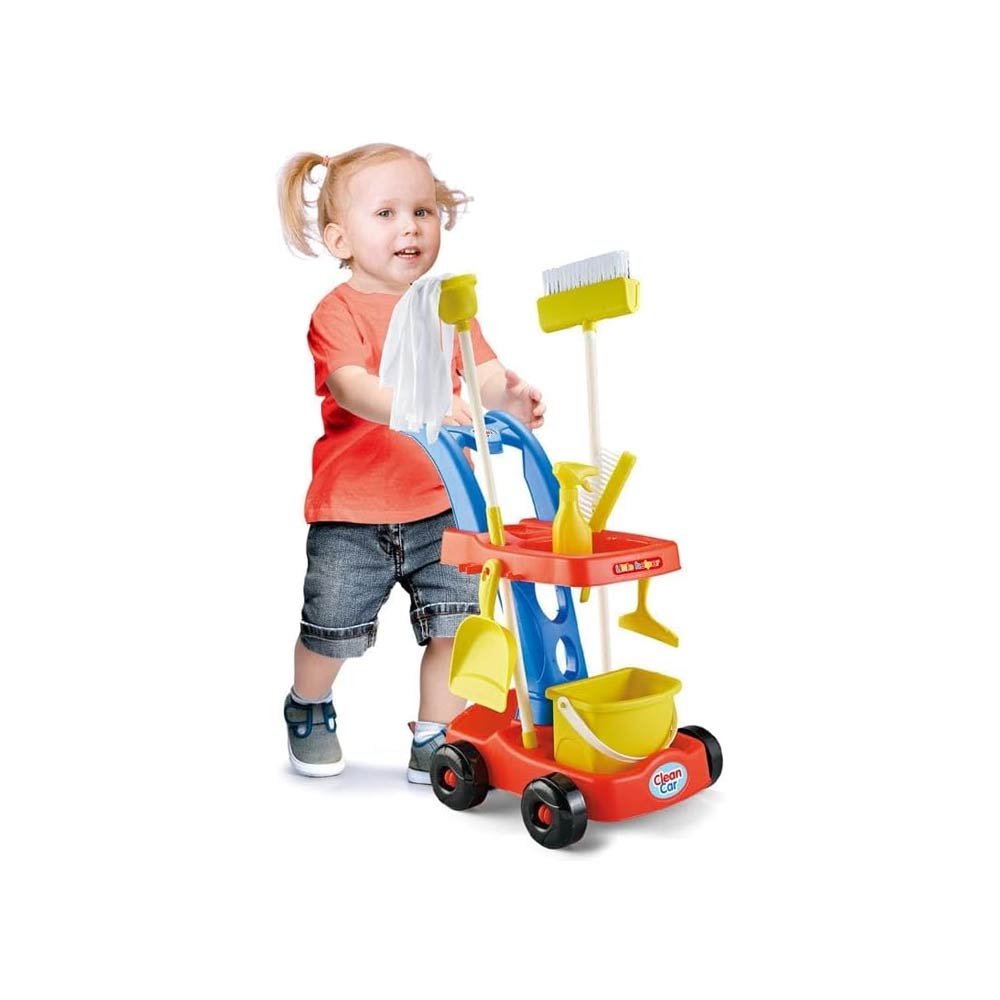 Play & Pretend Cleaning Trolley Set (3Yrs+)