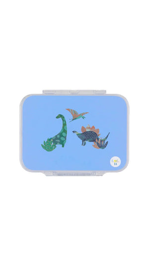 Little IA Tritan Bento Box (Clear) - Dinosaur