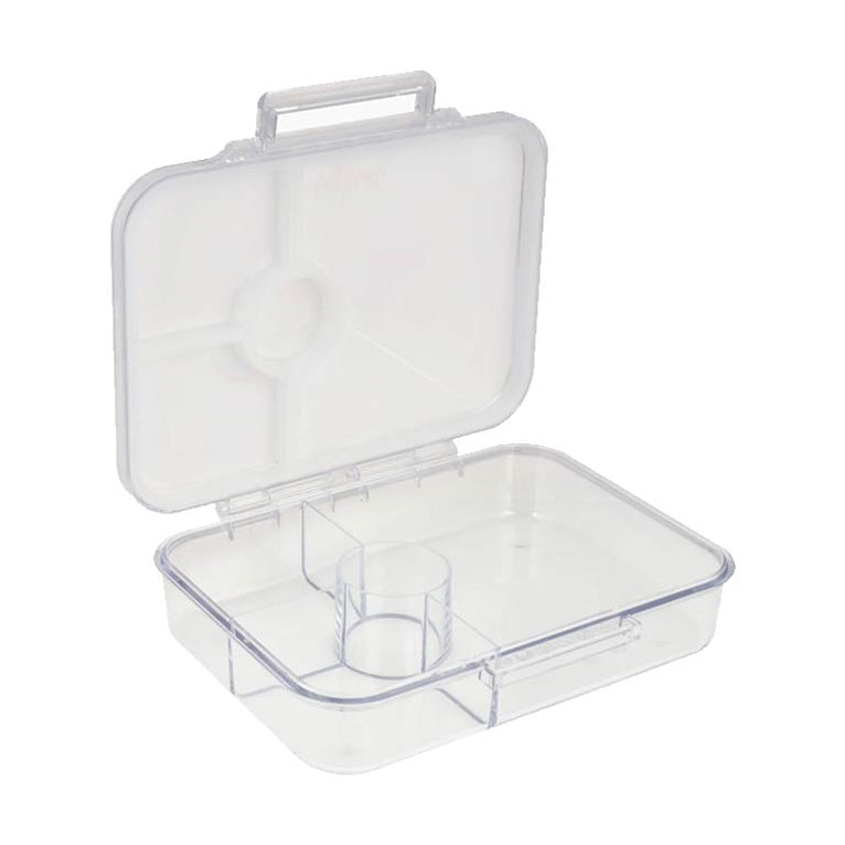 Little IA Tritan Bento Box (Clear) - Dinosaur