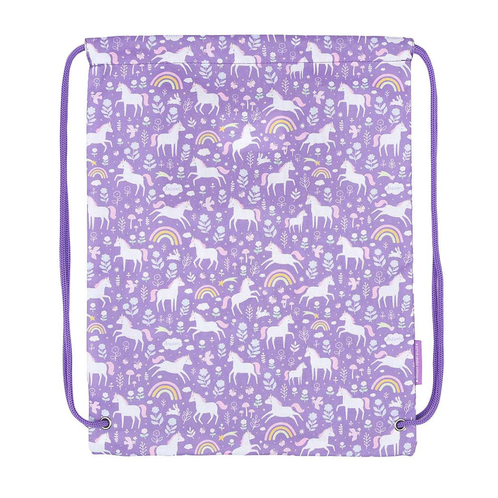 A Little Lovely Drawstring Bag - Unicorn Dreams