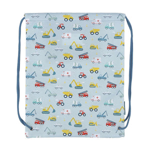A Little Lovely Drawstring Bag - Vehicles