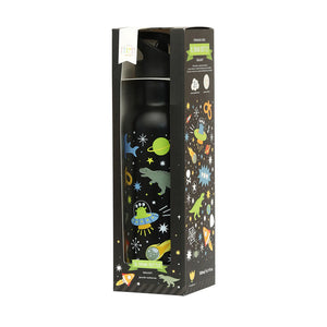 A Little Lovely Stainless Steel Water Bottle 500ml - Galaxy