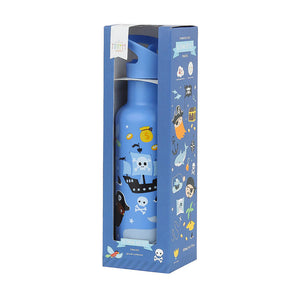 A Little Lovely Stainless Steel Water Bottle 500ml - Pirates