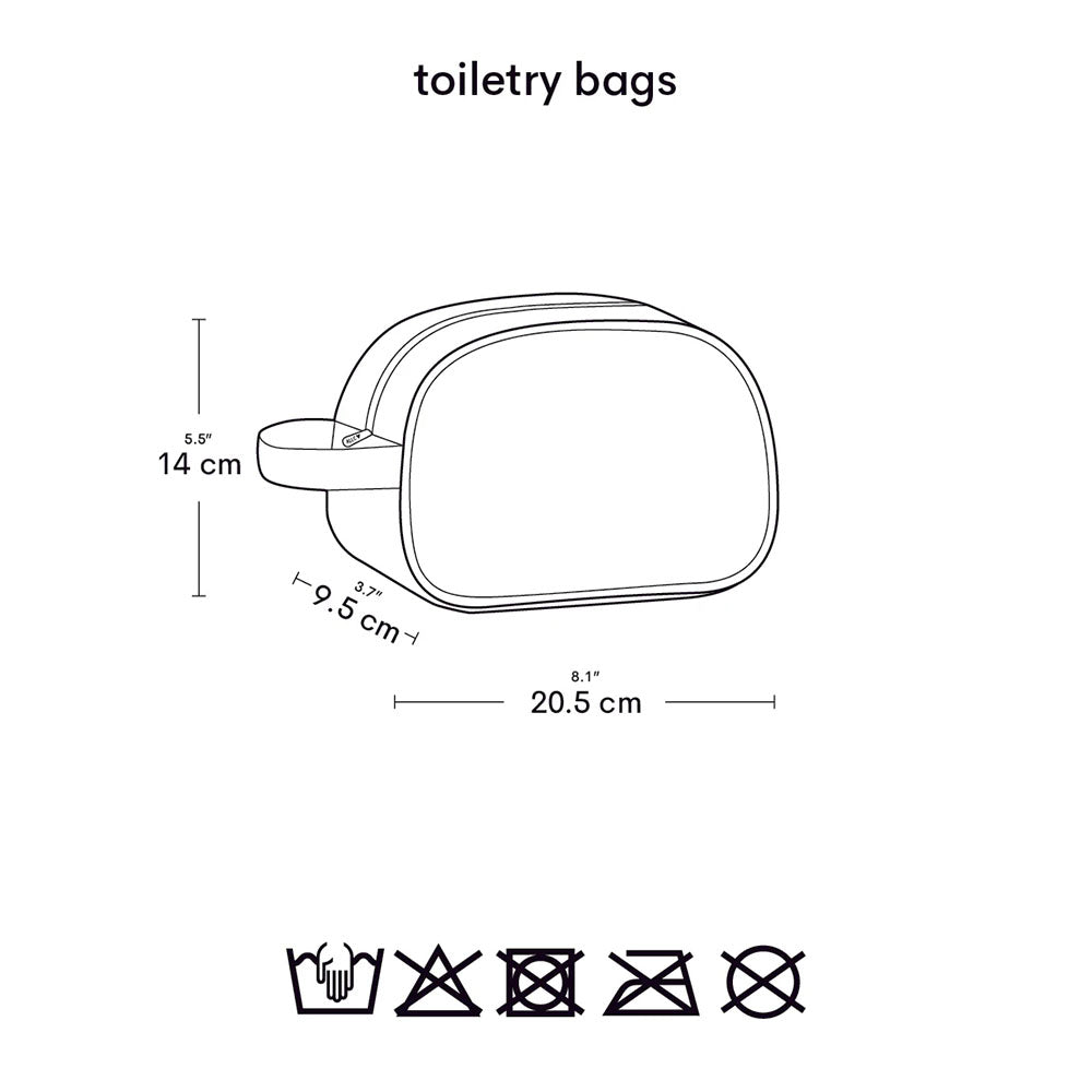 A Little Lovely Toiletry Bag Dimensions