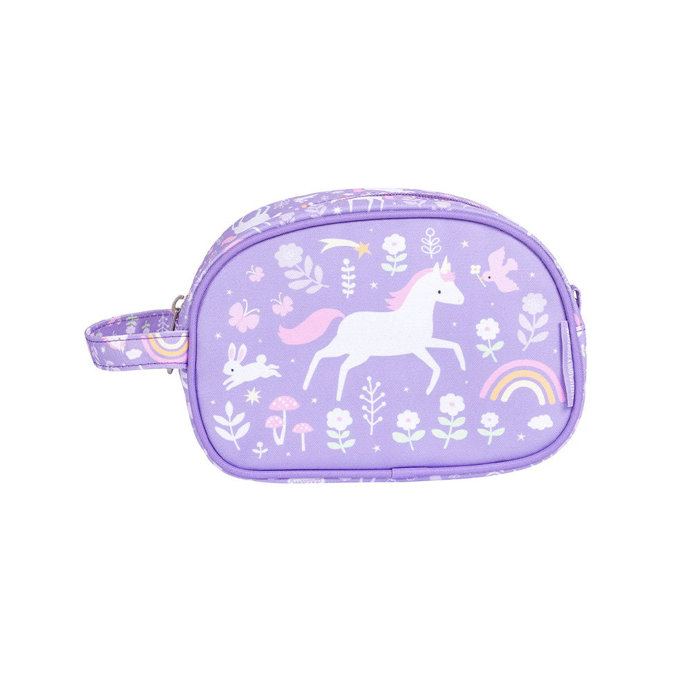A Little Lovely Toiletry Bag - Unicorn Dreams