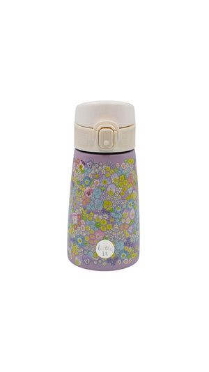 Little IA Insulated Stainless Steel Bottle (350ml) - Floral
