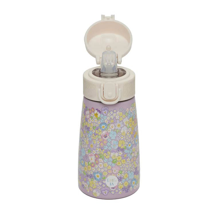 Little IA Insulated Stainless Steel Bottle (350ml) - Floral