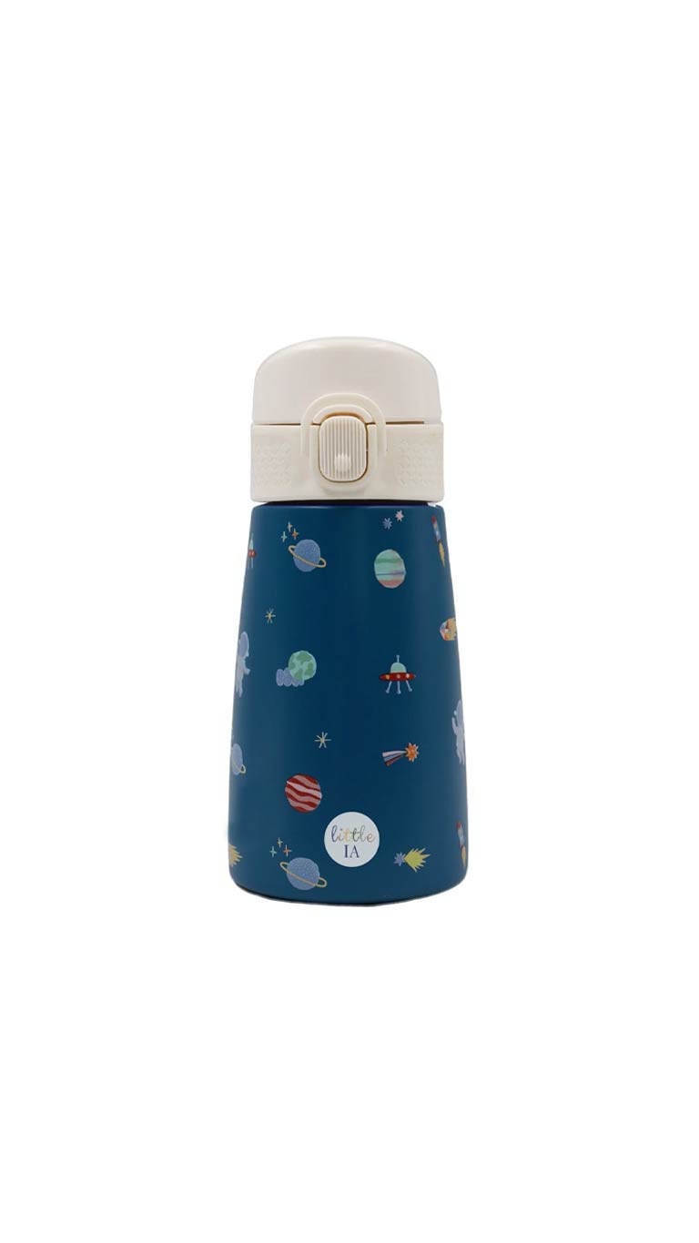 Little IA Insulated Stainless Steel Bottle (350ml) - Space