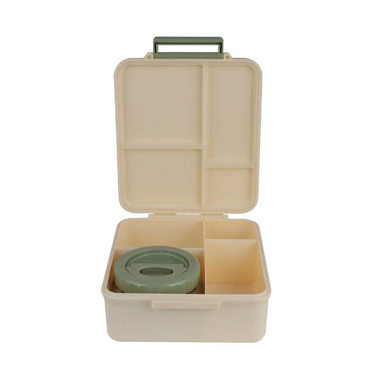 Little IA Thermal Lunch Box with Insulated Food Jar - Strawberry