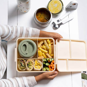 Little IA Thermal Lunch Box with Insulated Food Jar - Strawberry
