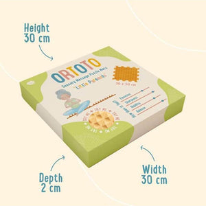 Ortoto Sensory Massage Puzzle Mat (Little Pyramid) - Eart Pastel