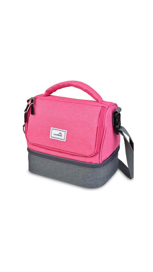 Lunchbots Duplex Insulated Lunch Bag - Pink