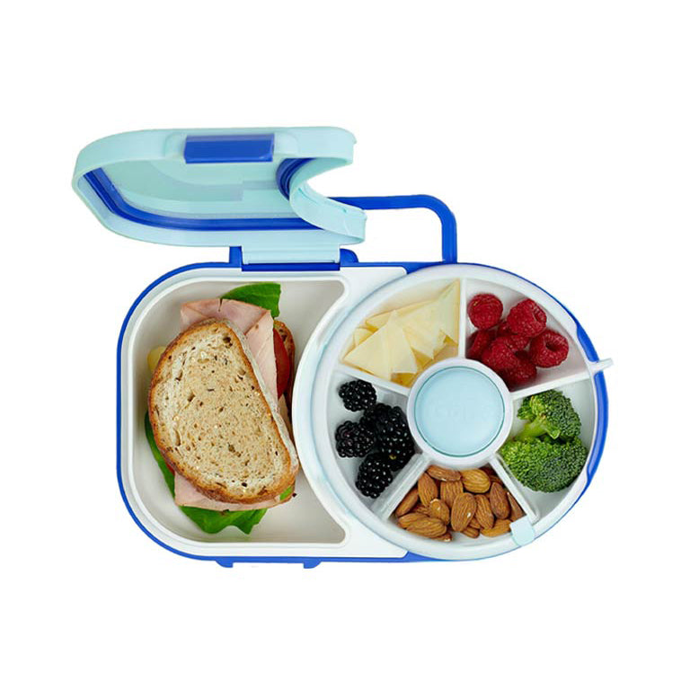 GoBe 2-in-1 Lunchbox - Macaron Blue