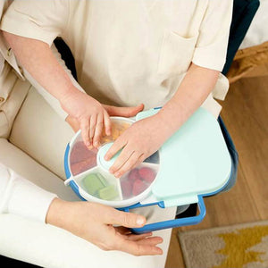 GoBe 2-in-1 Lunchbox - Macaron Blue