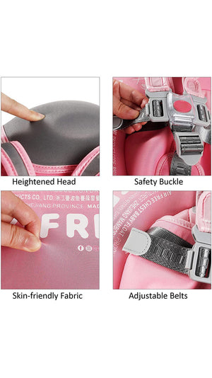 MambobabyChestFloatwithCanopywaterProofPink4