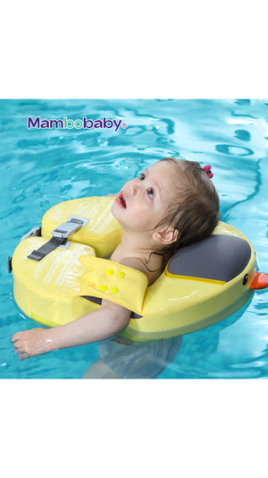 Mambobaby Duckling Waist Float 5A Pro with Canopy ( 8m-3yrs ) – Yellow