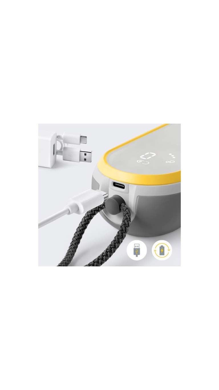 MedelaFreestyleHandsFreeDoubleElectricWearableBreastPump6