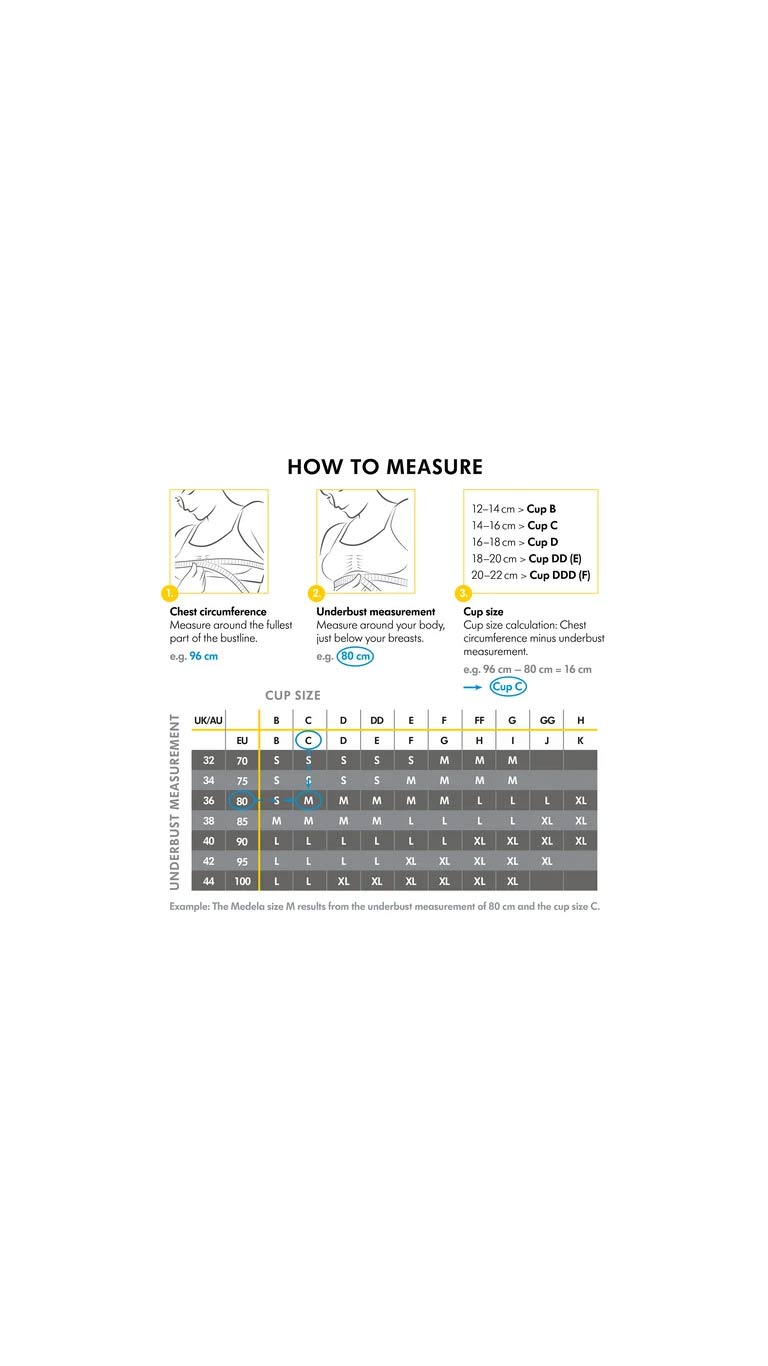Medela Hands-free Pumping Bustier - White