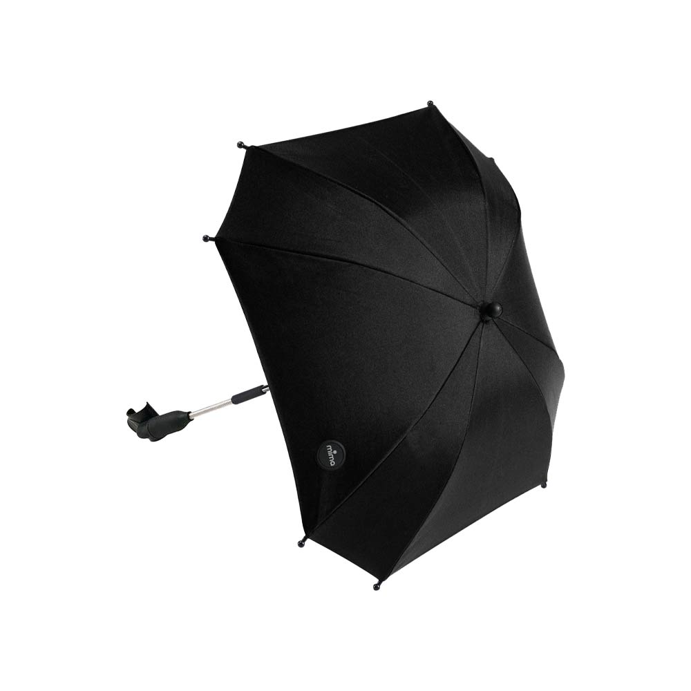 Mima UV Protection Parasol with Clip - Black
