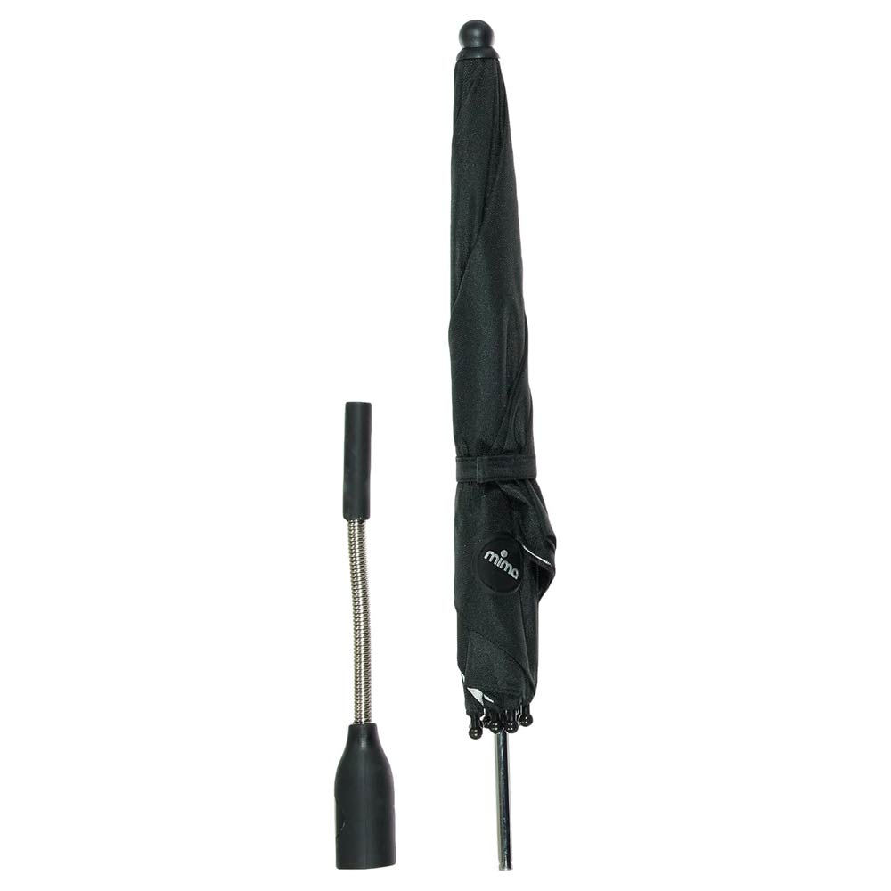 Mima UV Protection Parasol with Clip - Black