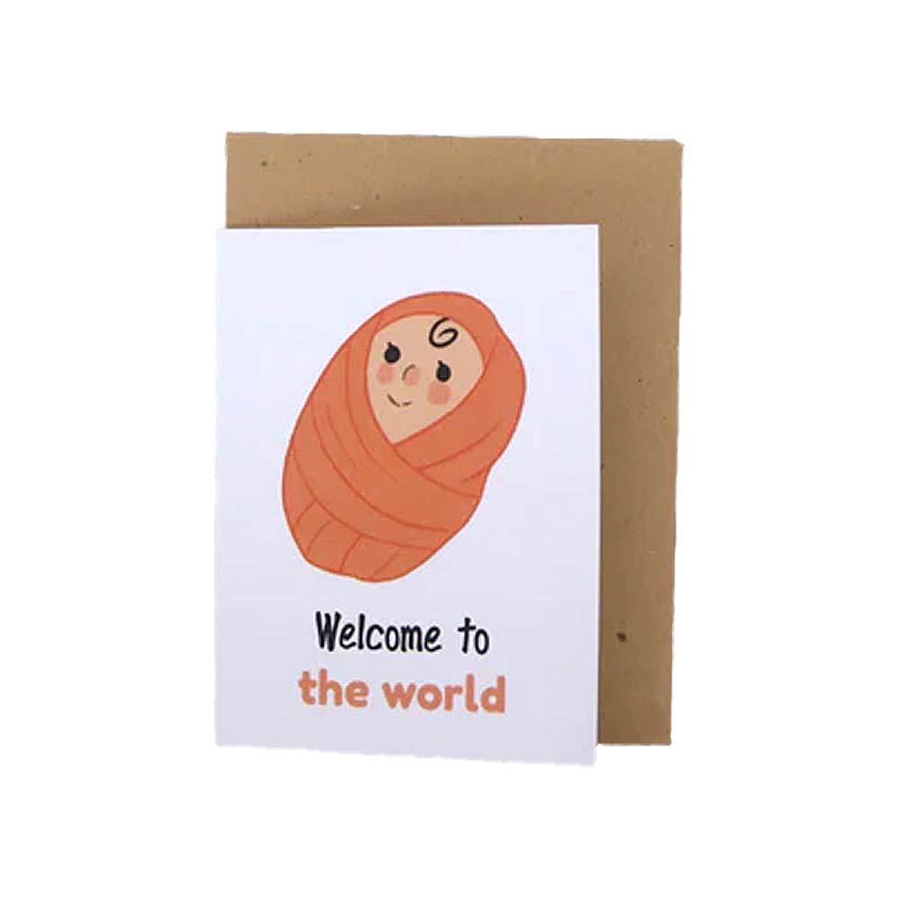 Far Designs Mini Card - Welcome To The World