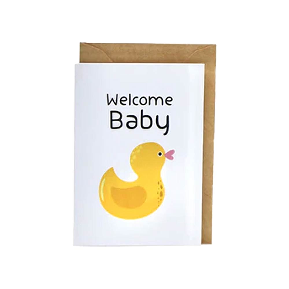 Far Designs Mini Card - Welcome Baby