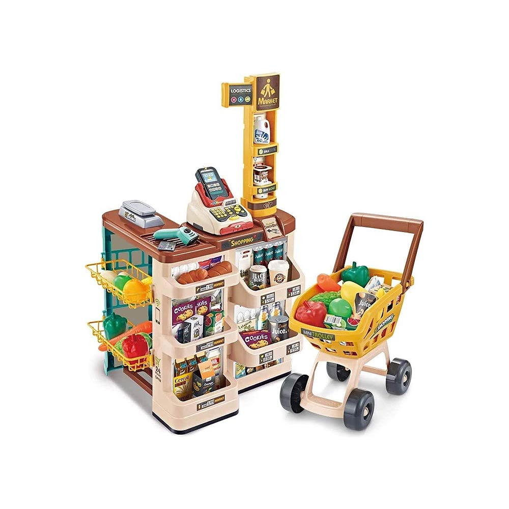 Mini Home Supermarket Set (3Yrs+) - 48 Pcs