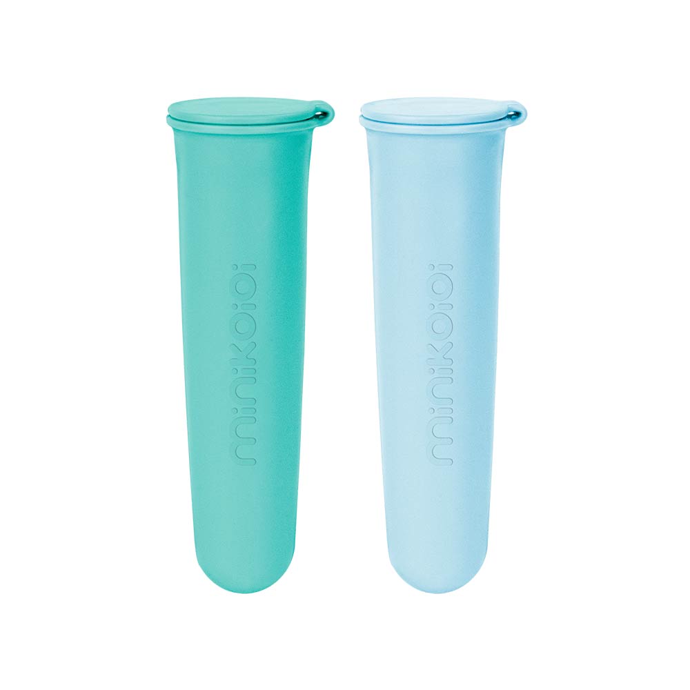Minikoioi Icy Pops - Aqua Green / Mineral Blue - 2 Pcs