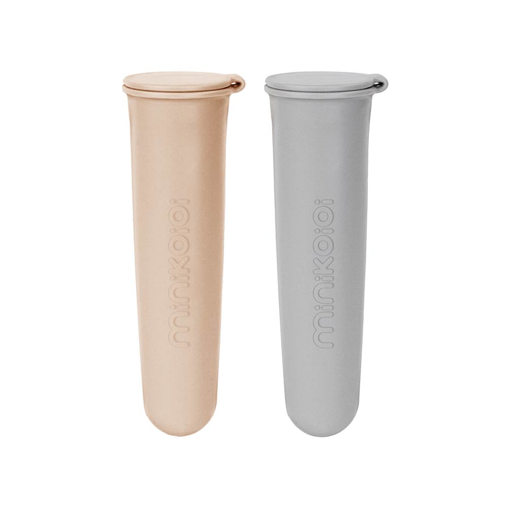 Minikoioi Icy Pops - Powder Gray / Bubble Beige - 2 Pcs