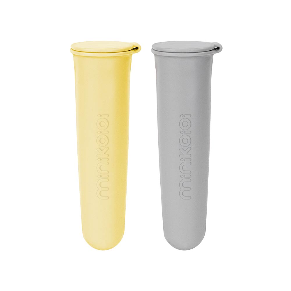 Minikoioi Icy Pops - Mellow Yellow / Powder Gray - 2 Pcs