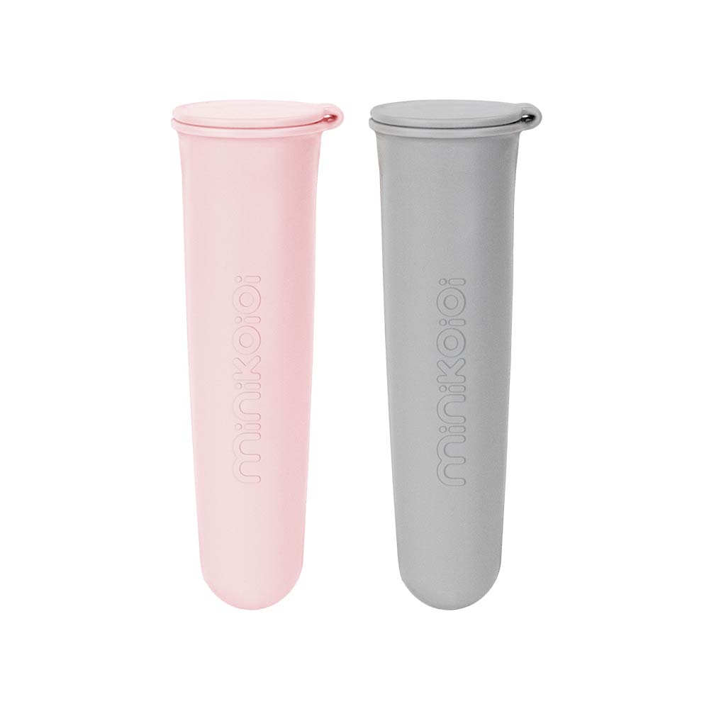 Minikoioi Icy Pops - Pinky Pink / Powder Gray - 2 Pcs