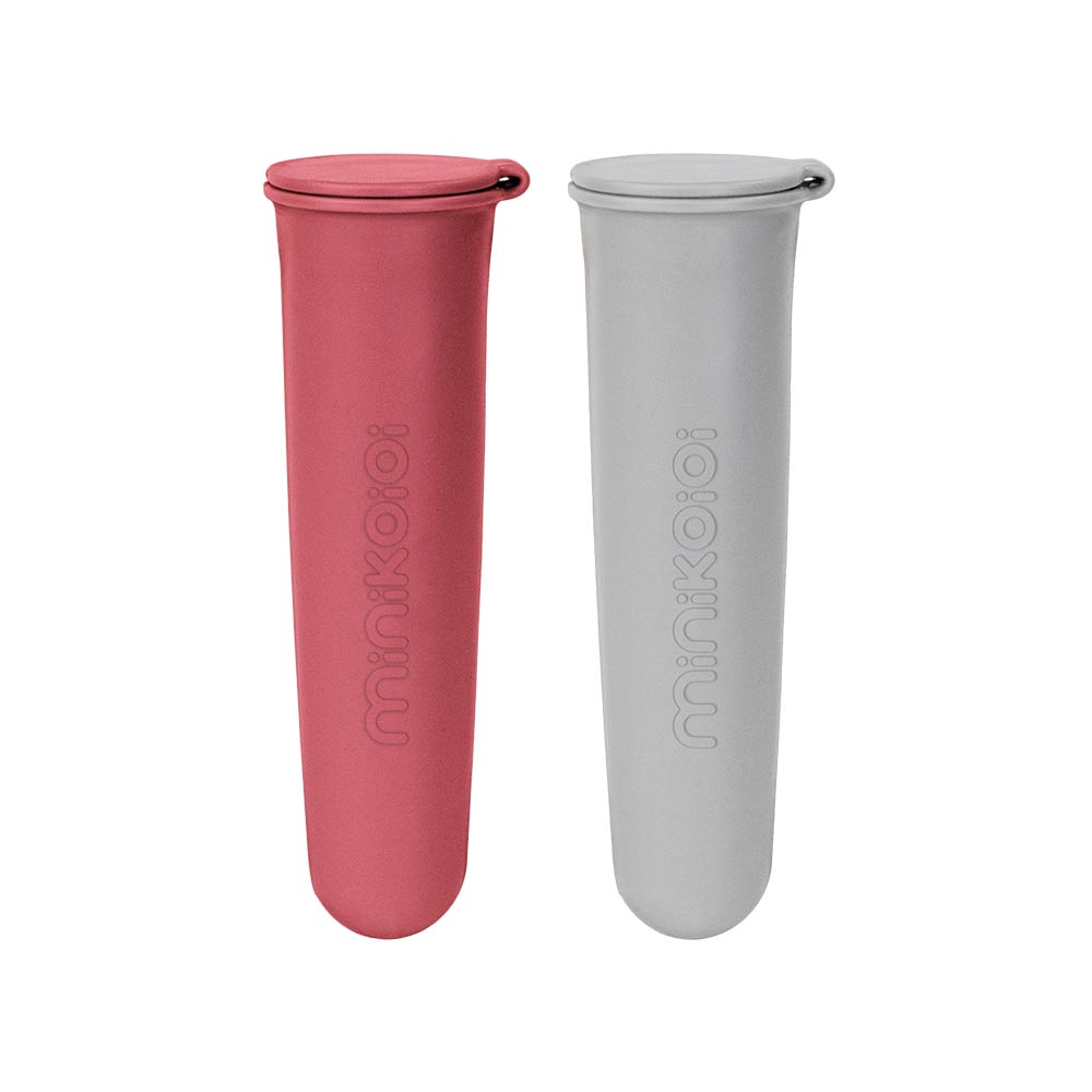 Minikoioi Icy Pops - Velvet Rose / Powder Gray - 2 Pcs