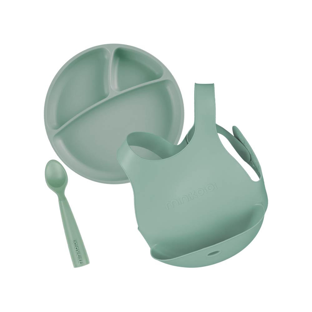Minikoioi Feeding Set - River Green