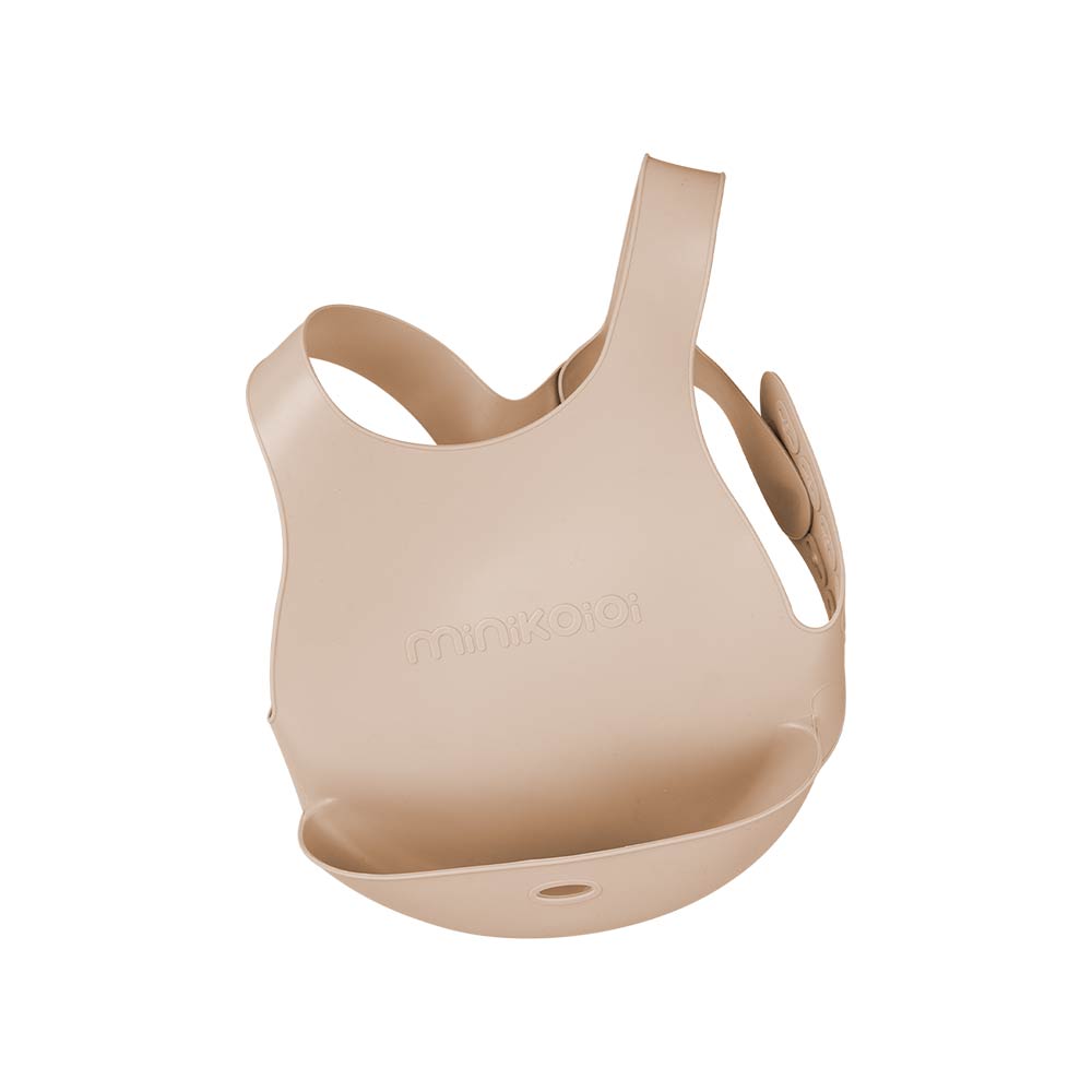 Minikoioi Flexi Bib - Bubble Beige