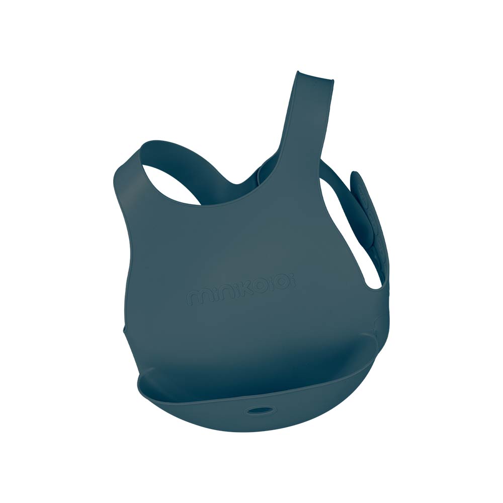 Minikoioi Flexi Bib - Deep Blue