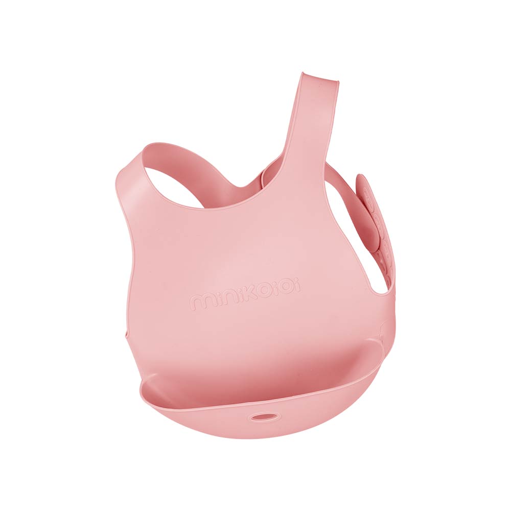 Minikoioi Flexi Bib - Pinky Pink