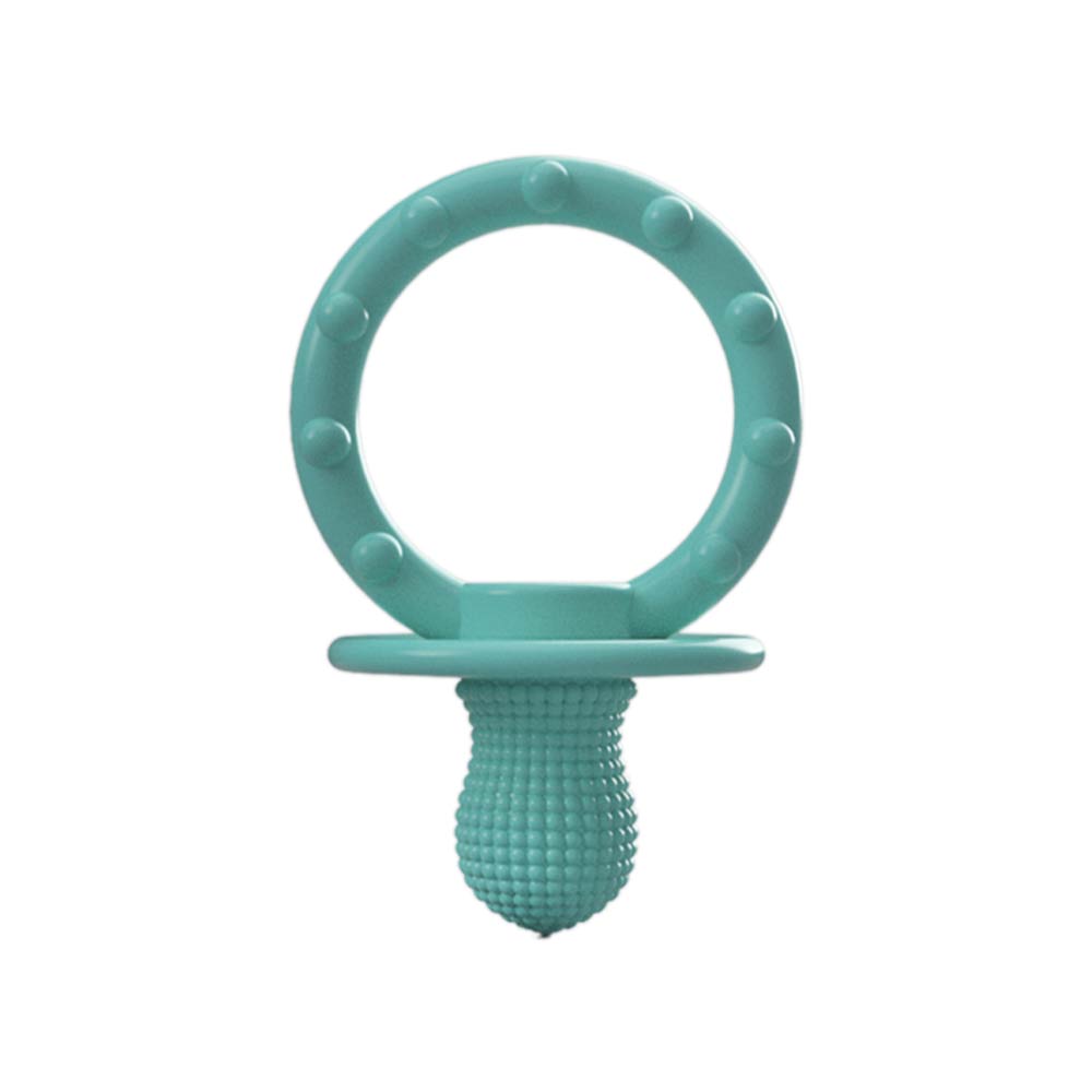 Minikoioi Gumy Silicone Teether - Aqua Green