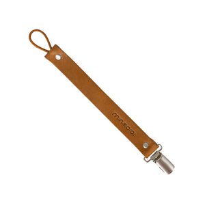 Minikoioi Klips Pacifier Holder - Cinnamon Brown