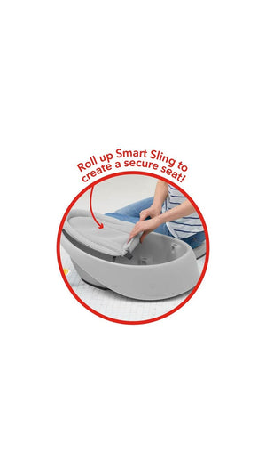 Skiphop Moby Smart Sling 3-Stage Tub - Gray