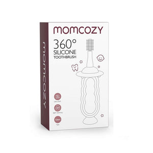 Momcozy Baby 360 Silicone Toothbrush (6m+) - Green