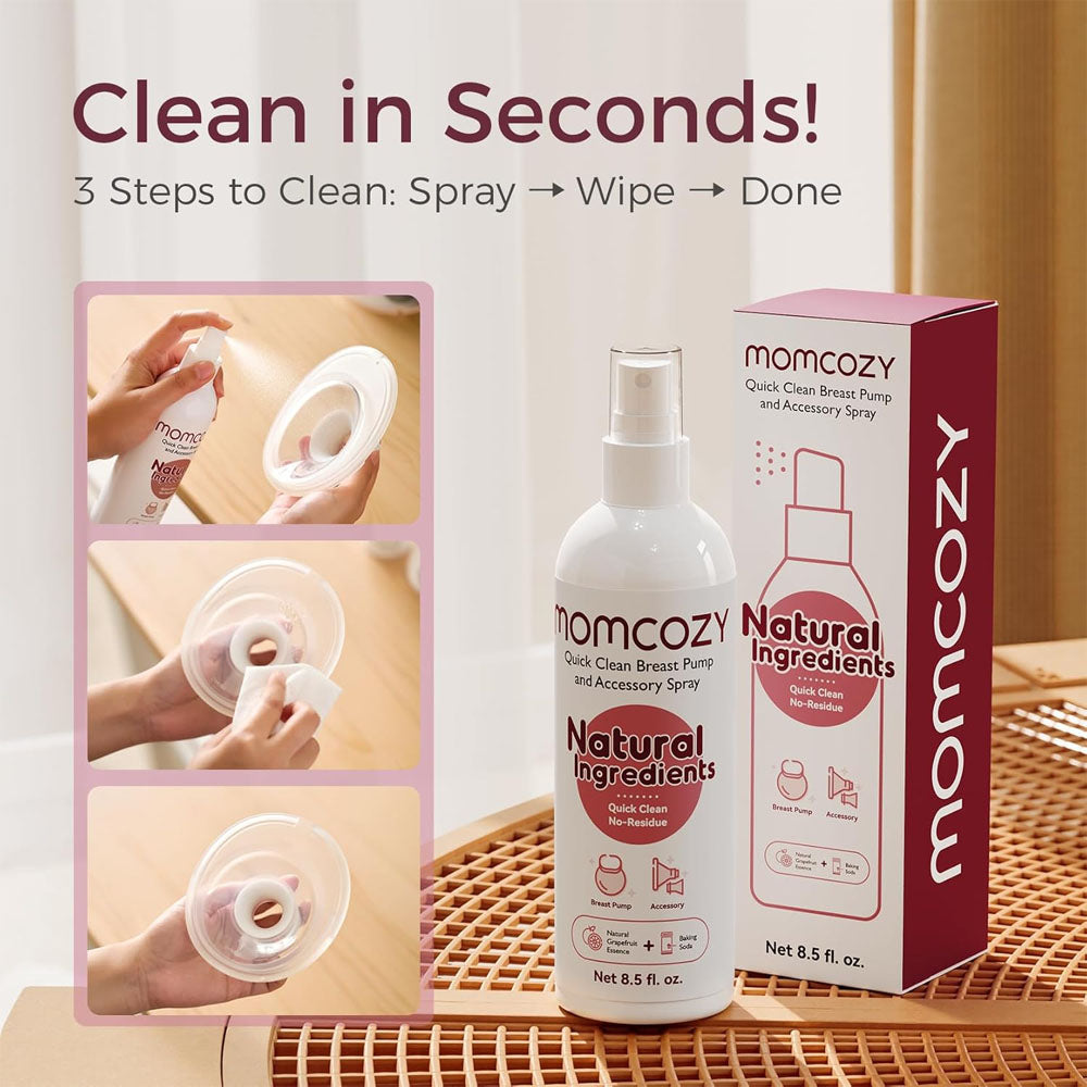 Momcozy Breast Pump & Accessories Cleaning Spray 250ml