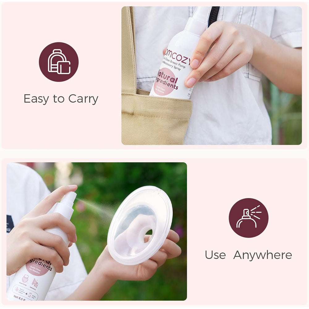 Momcozy Breast Pump & Accessories Cleaning Spray 250ml