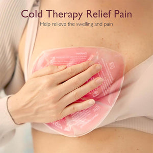Momcozy Hot & Cold Breast Pads with Covers - 2 Pads