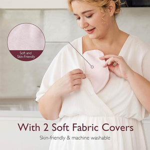 Momcozy Hot & Cold Breast Pads with Covers - 2 Pads