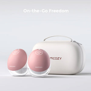 Momcozy Mobile Flow Double Hands Free Breast Pump (M9)