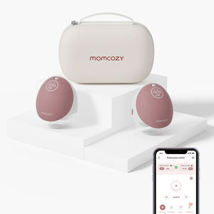 Momcozy Mobile Flow Double Hands Free Breast Pump (M9)